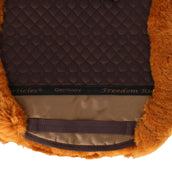 F.R.A. Tapis de Selle De Luxe Polyvalent Fourrure Complète Marron/Cappuccino F.R.A. Tapis de Selle De Luxe Polyvalent Fourrure Complète Marron/Cappuccino