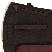 F.R.A. Tapis Western De Luxe Extra Fourrure Complète 3 Compartiments avec Inserts Marron/Naturel F.R.A. Tapis Western De Luxe Extra Fourrure Complète 3 Compartiments avec Inserts Marron/Naturel