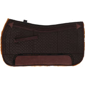 F.R.A. Tapis Western De Luxe Extra Fourrure Complète 3 Compartiments avec Inserts Marron/Cappuccino F.R.A. Tapis Western De Luxe Extra Fourrure Complète 3 Compartiments avec Inserts Marron/Cappuccino