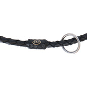 F.R.A. Cordelette Kripton Cordeo Cuir Tressé Autour Noir F.R.A. Cordelette Kripton Cordeo Cuir Tressé Autour Noir