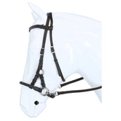 F.R.A. Bridon sans Mors Pariba Side Pull Rênes en Cuir Marron F.R.A. Bridon sans Mors Pariba Side Pull Rênes en Cuir Marron