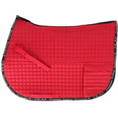 F.R.A. Chabraque Unica avec Poshes pour Selle Pieds nus Rouge F.R.A. Chabraque Unica avec Poshes pour Selle Pieds nus Rouge