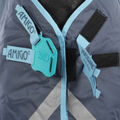 Amigo Couverture Turnout AmEco Bravo 12 Plus 250g Dark Blue/Sky Blue Amigo Couverture Turnout AmEco Bravo 12 Plus 250g Dark Blue/Sky Blue