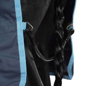 Amigo Couverture Turnout AmEco Bravo 12 Plus 250g Dark Blue/Sky Blue Amigo Couverture Turnout AmEco Bravo 12 Plus 250g Dark Blue/Sky Blue