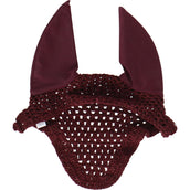 HB Bonnet Anti-Mouches met Trydac Swarovski steentjes Bordeaux HB Bonnet Anti-Mouches met Trydac Swarovski steentjes Bordeaux