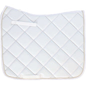 HB Tapis de Selle Sparkling Glitter Dressage Blanc HB Tapis de Selle Sparkling Glitter Dressage Blanc