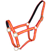 Norton Licol Nylon avec Doublure en Cuir Rouge/Jaune Norton Licol Nylon avec Doublure en Cuir Rouge/Jaune
