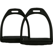 HKM Étriers Plastique Noir HKM Étriers Plastique Noir