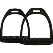 HKM Étriers Plastique Noir HKM Étriers Plastique Noir