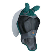 Shires Masque Anti-Mouches Deluxe avec Oreilles et Nez Vert Shires Masque Anti-Mouches Deluxe avec Oreilles et Nez Vert