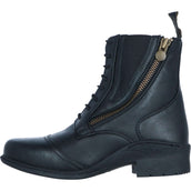 Mountain Horse Jodhpurs Veganza Side Zip Paddock Noir Mountain Horse Jodhpurs Veganza Side Zip Paddock Noir