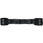 Stübben Sangle de Cordon avec Boucles en Acier Inoxydable Rembourrées Noir Stübben Sangle de Cordon avec Boucles en Acier Inoxydable Rembourrées Noir