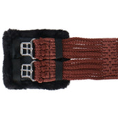 Stübben Sangle de Cordon avec Boucles en Acier Inoxydable Rembourrées Marron Stübben Sangle de Cordon avec Boucles en Acier Inoxydable Rembourrées Marron