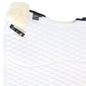 Stübben Tapis de Selle Streamline Dressage Peau dÁgneau Blanc Stübben Tapis de Selle Streamline Dressage Peau dÁgneau Blanc