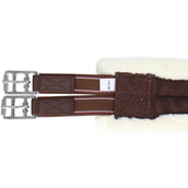 HKM Sangle Teddy Marron/Crème HKM Sangle Teddy Marron/Crème