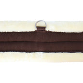 HKM Sangle Teddy Marron/Crème HKM Sangle Teddy Marron/Crème