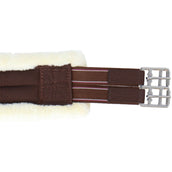 HKM Sangle Teddy Marron/Crème HKM Sangle Teddy Marron/Crème