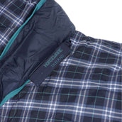 Rhino Plus Turnout Medium Varilayer 250g Navy Check Rhino Plus Turnout Medium Varilayer 250g Navy Check