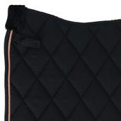 Back on Track Tapis de Selle Haze Dressage Noir/Or Rose Back on Track Tapis de Selle Haze Dressage Noir/Or Rose