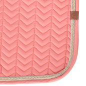 EQUITHÈME Tapis de Selle Softy Jumping Rose Saumon EQUITHÈME Tapis de Selle Softy Jumping Rose Saumon