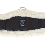 Norton Sangle de Dressage XTR Peau de Mouton Synthétique Havana/Crème Norton Sangle de Dressage XTR Peau de Mouton Synthétique Havana/Crème