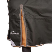 Highlander Plus by Shires Couverture Imperméable Turnout 50g Vert Highlander Plus by Shires Couverture Imperméable Turnout 50g Vert