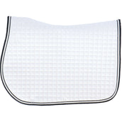 Schockemöhle Tapis de Selle Neo Star de Saut blanc/marine Schockemöhle Tapis de Selle Neo Star de Saut blanc/marine