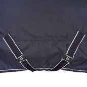 HKM Couverture d'Extérieur Premium 1680D 100g avec Teddy Doublure Bleu Foncé HKM Couverture d'Extérieur Premium 1680D 100g avec Teddy Doublure Bleu Foncé
