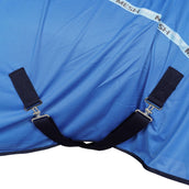 Harry's Horse Couverture Anti-Mouches Mesh Pro Neck Bleu Harry's Horse Couverture Anti-Mouches Mesh Pro Neck Bleu