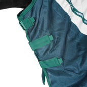WeatherBeeta Couverture Anti-Mouches ComFiTec Green-Tec Airflow Mesh Combo Neck White/Dragonfly Blue WeatherBeeta Couverture Anti-Mouches ComFiTec Green-Tec Airflow Mesh Combo Neck White/Dragonfly Blue