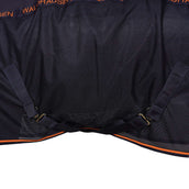 Waldhausen Cooler/Couverture Anti-Mouches Bleu Nuit Waldhausen Cooler/Couverture Anti-Mouches Bleu Nuit