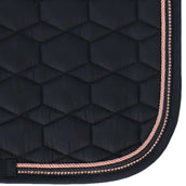 HKM Tapis de Selle Rosegold Glamour Dressage Noir/Or rose HKM Tapis de Selle Rosegold Glamour Dressage Noir/Or rose