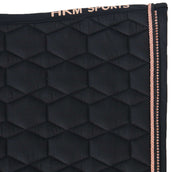 HKM Tapis de Selle Rosegold Glamour Dressage Noir/Or rose HKM Tapis de Selle Rosegold Glamour Dressage Noir/Or rose