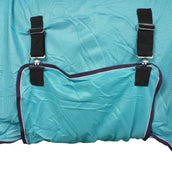 HKM Couverture Anti-Mouches Lissabon avec Couvre-cou Aqua HKM Couverture Anti-Mouches Lissabon avec Couvre-cou Aqua