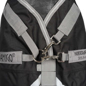 Amigo Couverture Turnout Bravo 100g Black/Titanium Grey Amigo Couverture Turnout Bravo 100g Black/Titanium Grey