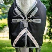 Amigo Couverture Turnout Bravo 100g Black/Titanium Grey Amigo Couverture Turnout Bravo 100g Black/Titanium Grey