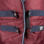 EQUITHÈME Couverture d'Extérieur Tyrex 1200D 0g Standard Bordeaux EQUITHÈME Couverture d'Extérieur Tyrex 1200D 0g Standard Bordeaux