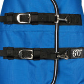 EQUITHÈME Couverture d'Extérieur Tyrex 1200D 50g Aisance High Neck Bleu Royal EQUITHÈME Couverture d'Extérieur Tyrex 1200D 50g Aisance High Neck Bleu Royal