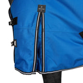 EQUITHÈME Couverture d'Extérieur Tyrex 1200D 300g Aisance High Neck Bleu Royal EQUITHÈME Couverture d'Extérieur Tyrex 1200D 300g Aisance High Neck Bleu Royal