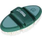Agradi Horse Brosse Lustrante Flex Poil de Chèvre Fir Green Agradi Horse Brosse Lustrante Flex Poil de Chèvre Fir Green