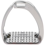 Tech Stirrups Étriers Venice Plus Swarovski Dressage Argent/Argent Tech Stirrups Étriers Venice Plus Swarovski Dressage Argent/Argent