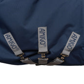 Amigo Turnout Rug Integrated 1200D 150g Navy/Titanium Grey/Silver Amigo Turnout Rug Integrated 1200D 150g Navy/Titanium Grey/Silver