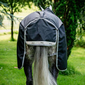 Amigo Chemise Turnout 1200D XL 50g Noir/Gris Titane/Argent Amigo Chemise Turnout 1200D XL 50g Noir/Gris Titane/Argent