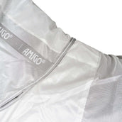 Amigo Couverture Anti-Mouches Integrated Argent/Gris Titane/Argent Amigo Couverture Anti-Mouches Integrated Argent/Gris Titane/Argent
