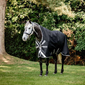Amigo Wug Turnout 1200D 50g Noir/Gris Titane/Argent Amigo Wug Turnout 1200D 50g Noir/Gris Titane/Argent