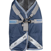 Rhino Chemise Turnout 100g Bleu marine/Gris titane/Bleu classique Rhino Chemise Turnout 100g Bleu marine/Gris titane/Bleu classique
