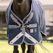 Rhino Chemise Turnout Pony 0g Bleu marine/Gris titane/Bleu classique Rhino Chemise Turnout Pony 0g Bleu marine/Gris titane/Bleu classique