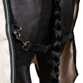 Rambo Pull col Hoodie Pony Craie/Vert chasseur/Argent Rambo Pull col Hoodie Pony Craie/Vert chasseur/Argent