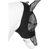 EQUITHÈME Masque Anti-Mouches Lycra UV protection Avec Filet Nez Noir EQUITHÈME Masque Anti-Mouches Lycra UV protection Avec Filet Nez Noir