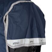 Amigo Turnout Rug FieldSafe Plus 1200D 0g Navy/Titanium Grey/Silver Amigo Turnout Rug FieldSafe Plus 1200D 0g Navy/Titanium Grey/Silver